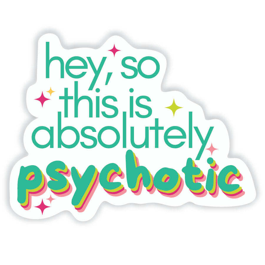 Hey, so this is absolutely psychotic